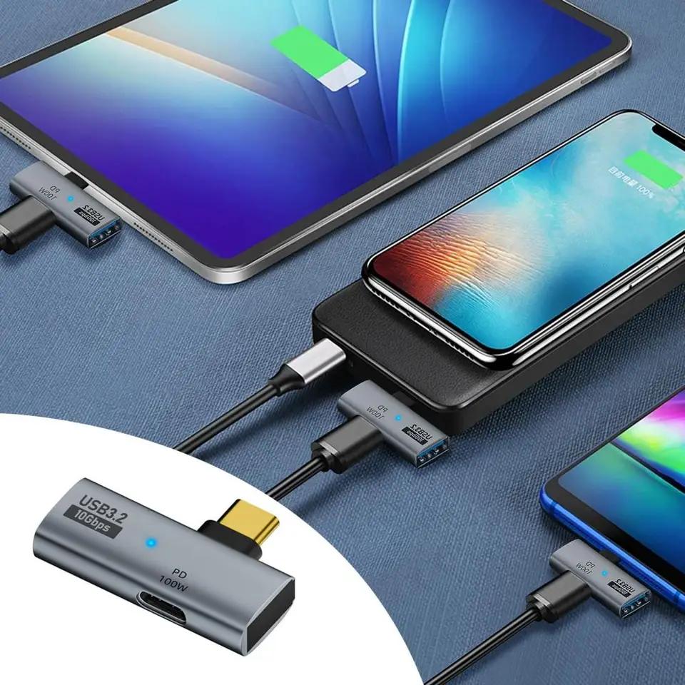 C Ÿ-USB  OTG, PD , USB 3.2  ӱ, ִ 10Gbps USB C ϼ Ŀ, 100W